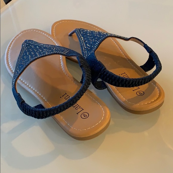 Lanyani thong denim sandal - size 8, 9, 10 and 11 - Picture 5 of 9